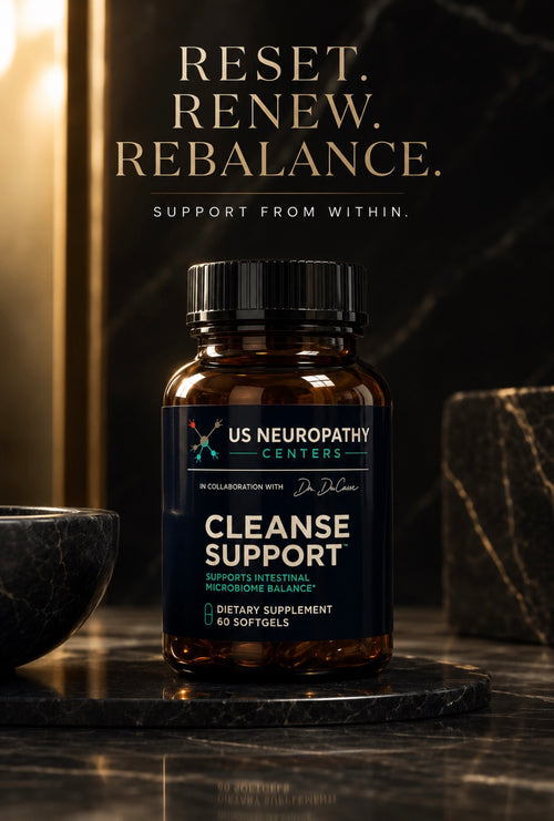 Cleanse Support supplement bottle